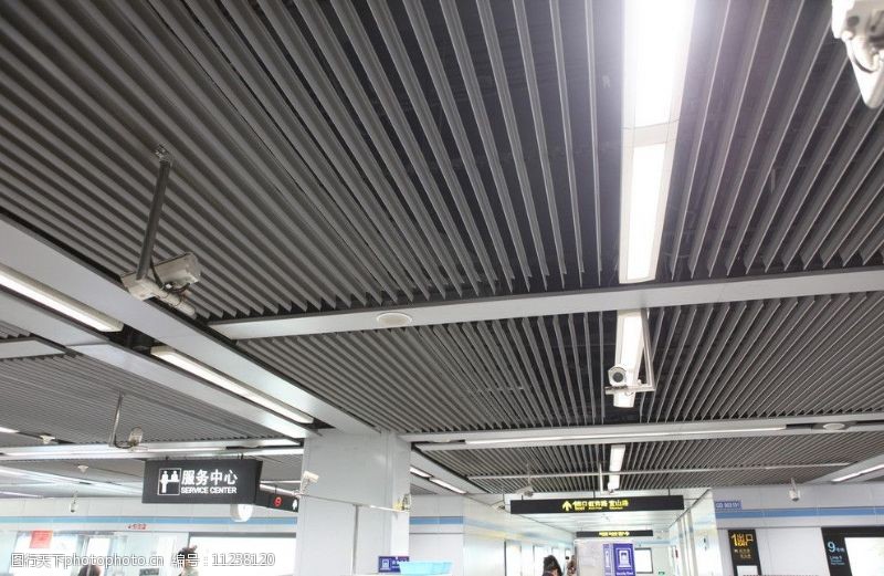 上海地铁1号线图片素材