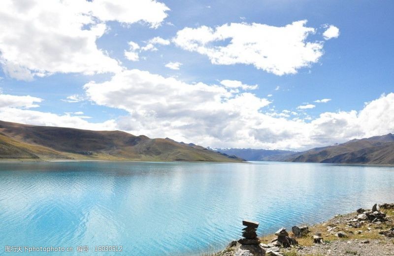 西藏旅行摄影作品湖图片