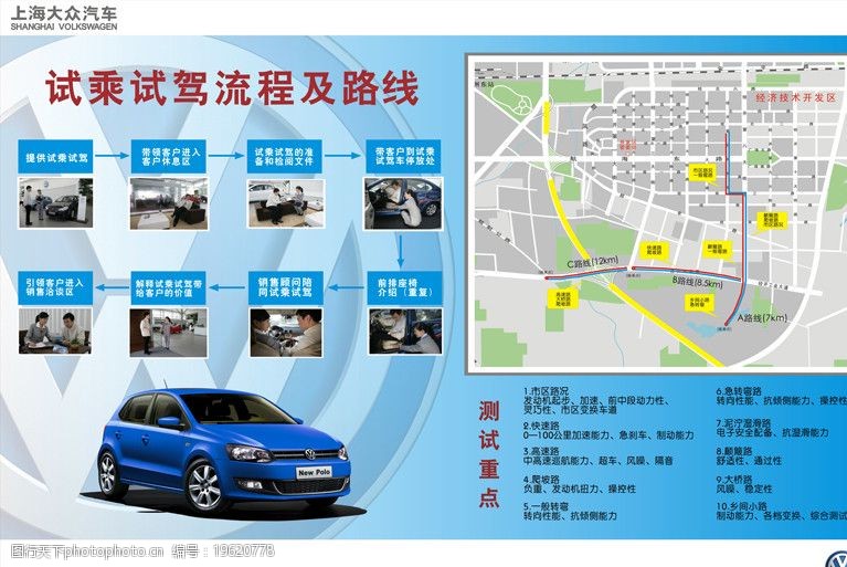 4s店片上海大众4S店试乘试驾流程图片
