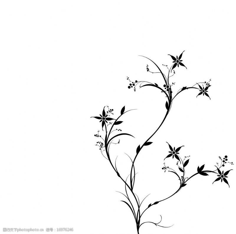 温馨底纹底纹花树图片