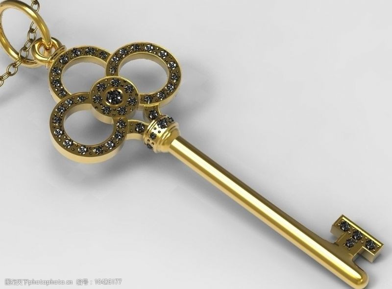 钥匙链欧式钥匙模型6图片