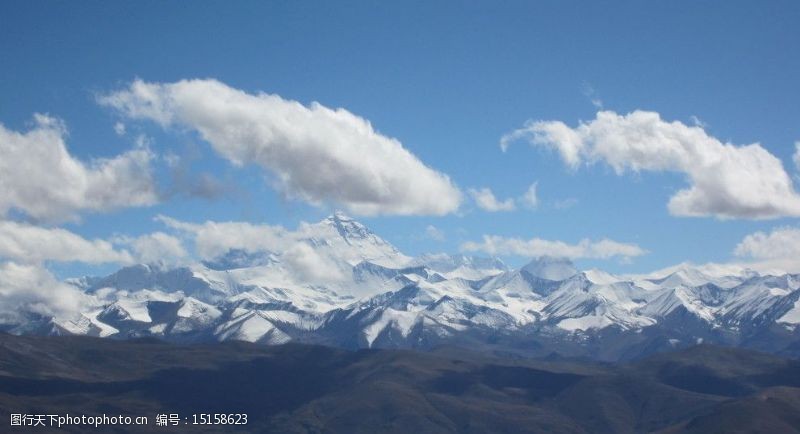 美丽川西唐古拉山脉图片