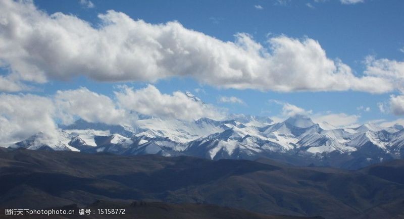 美丽川西唐古拉山脉图片