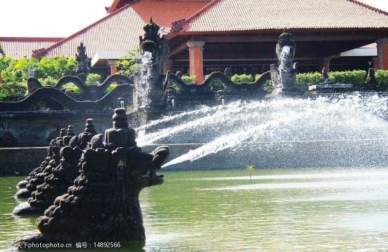 巴厘岛AYODYA酒店雕塑图片