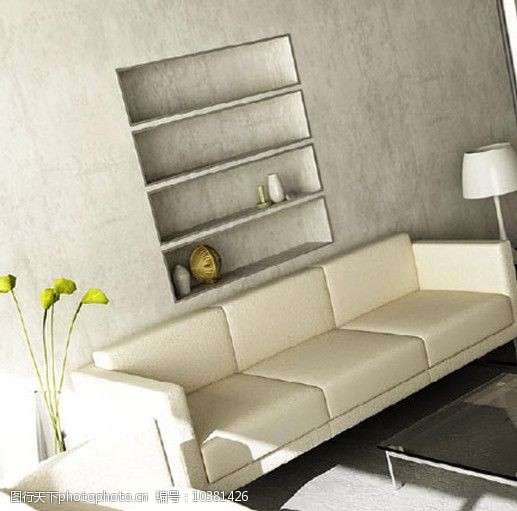 家具模型客厅模型图片