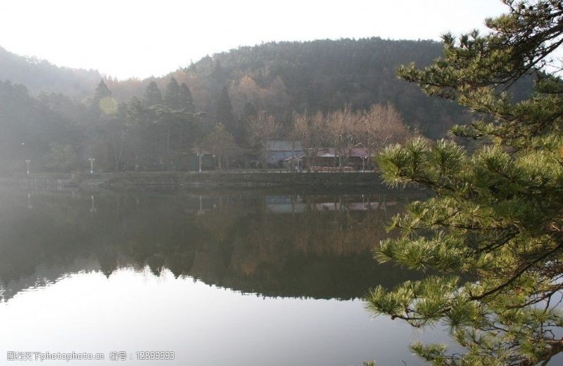 庐山镜湖图片