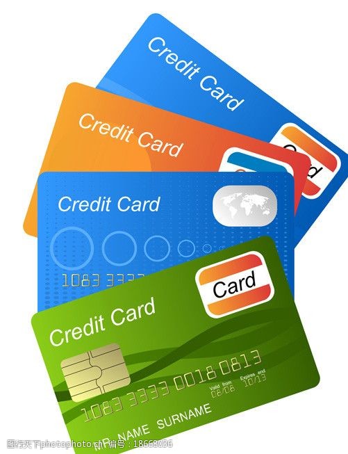 银行素材银行卡信用卡图片