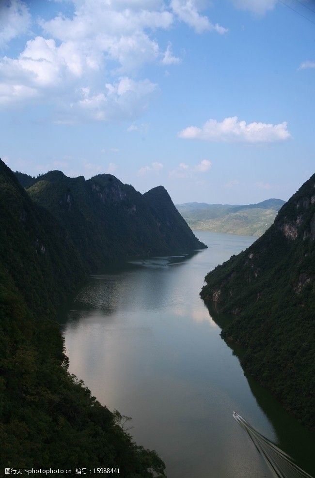 乌江江界河风光图片