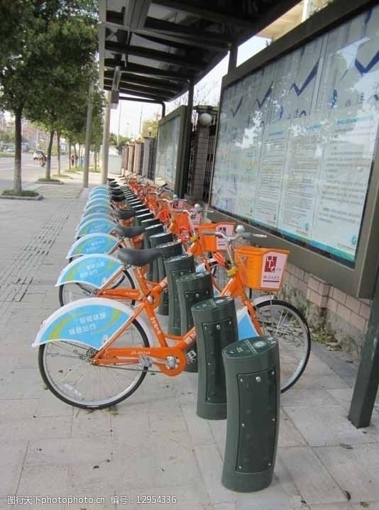 南通市自助自行车图片