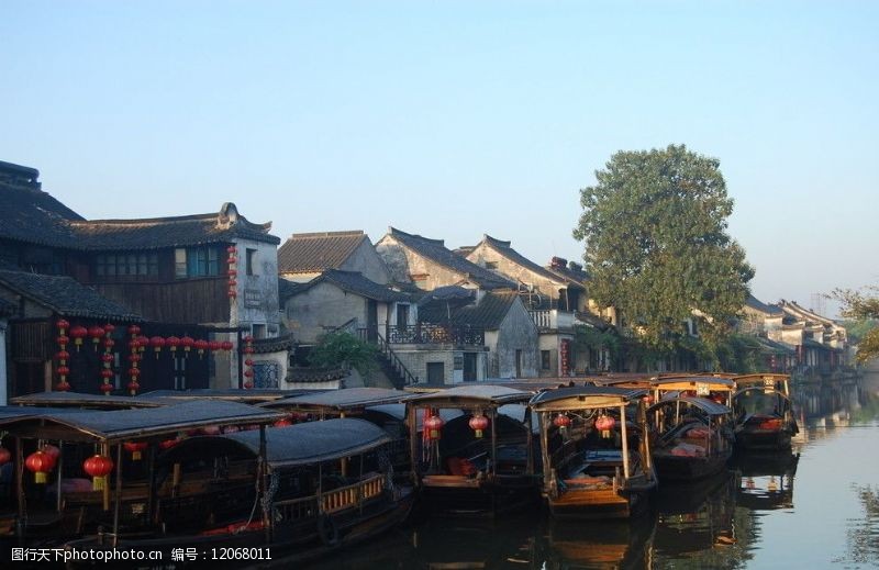 杭州西湖名胜船舶西塘图片