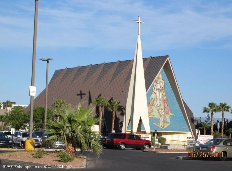 宗教建筑拉斯维加斯风光图片