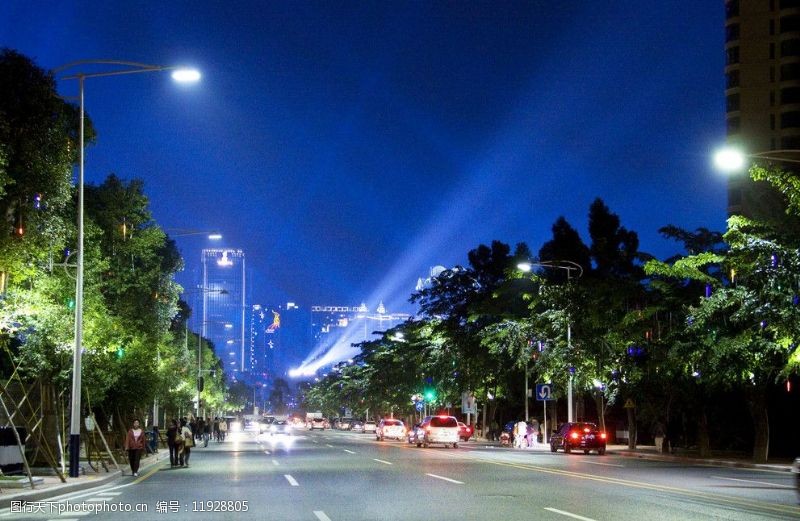 巨型射灯广州亚运工程式图片