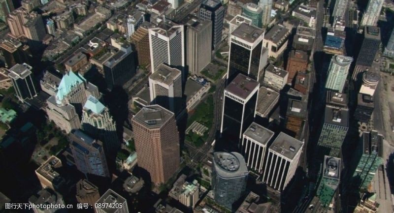 建筑视频素材加拿大航拍风光