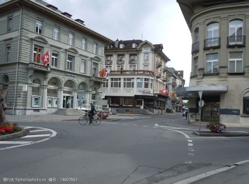 瑞士因特拉肯图片