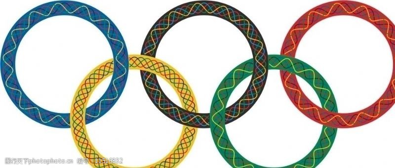 奥运会奥运五环图片