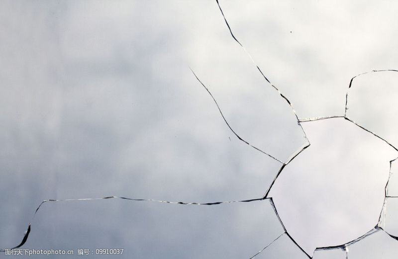 裂痕素材破碎的玻璃图片