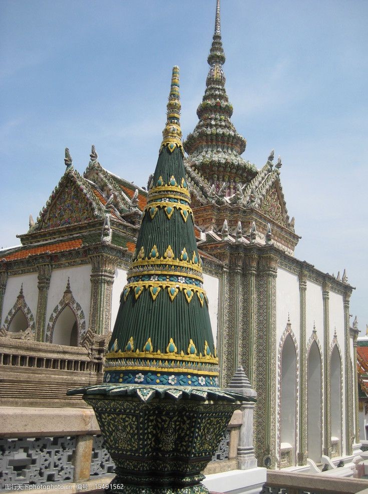 琉璃泰国宫殿图片