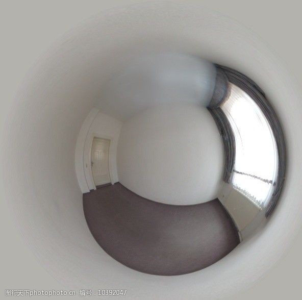 房屋模型HDR小房间反射球图片