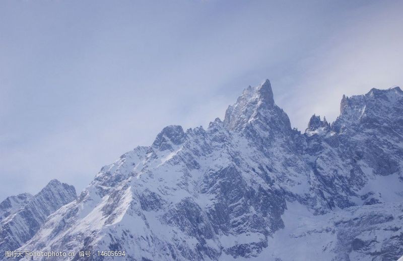 瑞士雪山图片