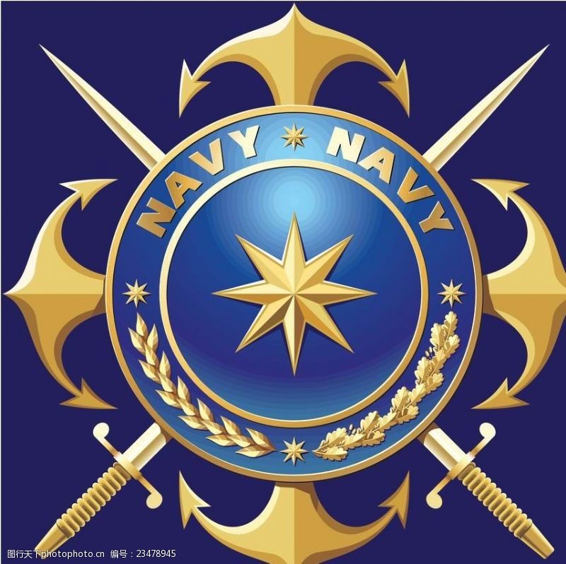 金章海军军衔徽章海洋徽章