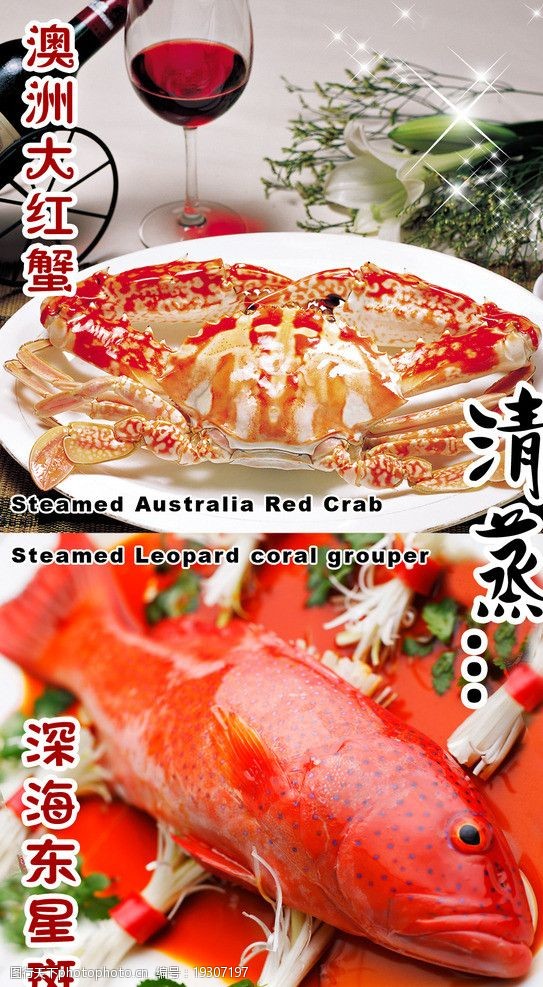 澳洲海鲜广告图片