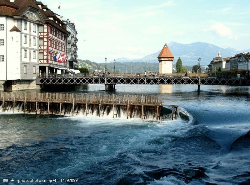瑞士琉森风光图片