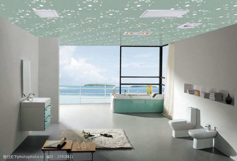 室内设计高清图片浴室效果图