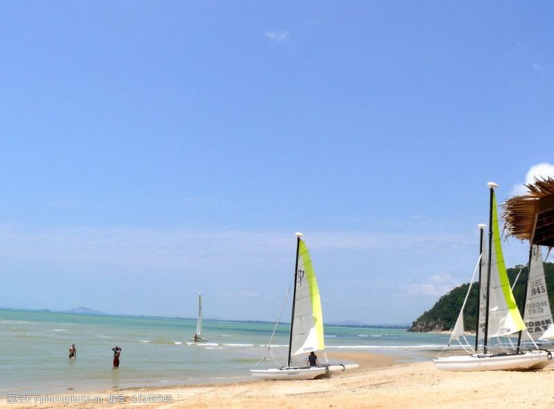 大海帆船马来西亚海边的帆船图片