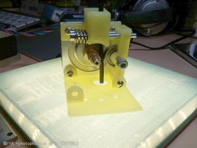 3d打印模型直接传动挤压机