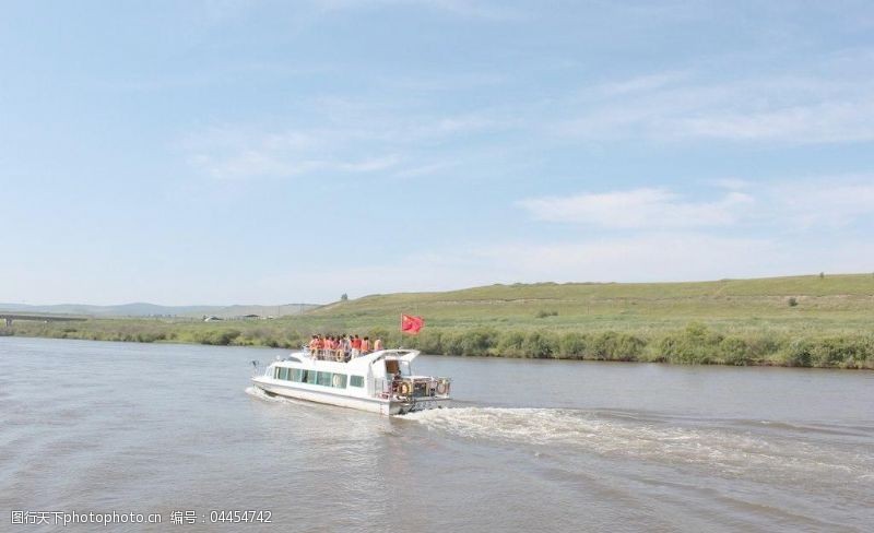 界河游景观图片