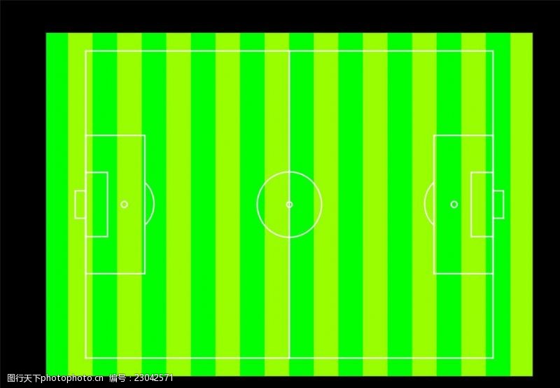 足球图标足球场平面图