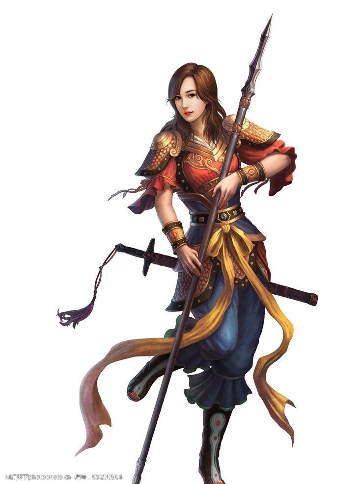 造型人物武侠角色图片